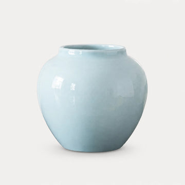 Moonwell Blue Ceramic Vase